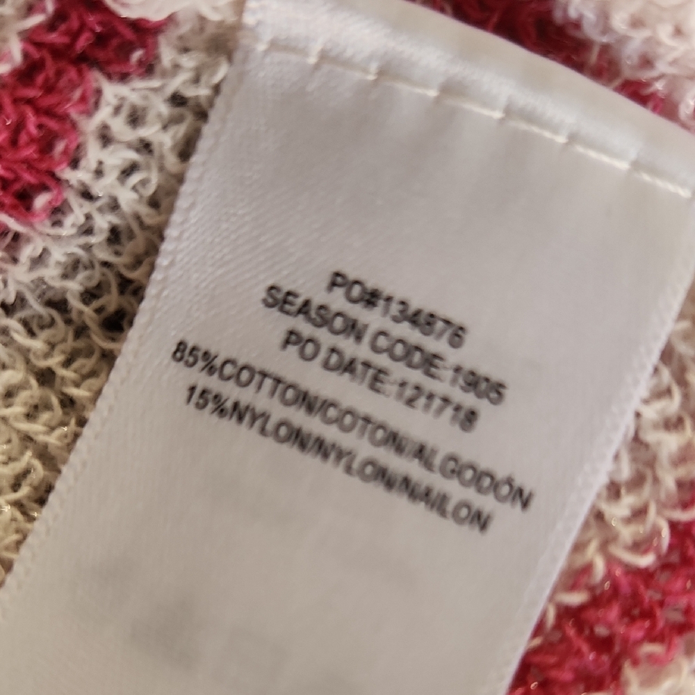 {Splendid} Sweater Knit Tank Top Red Stripes  (Small) - Picture 6 of 6